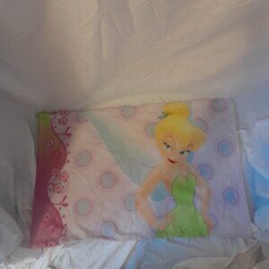 Vintage Disney Fairies Double sided Tinkerbell Pillowcase